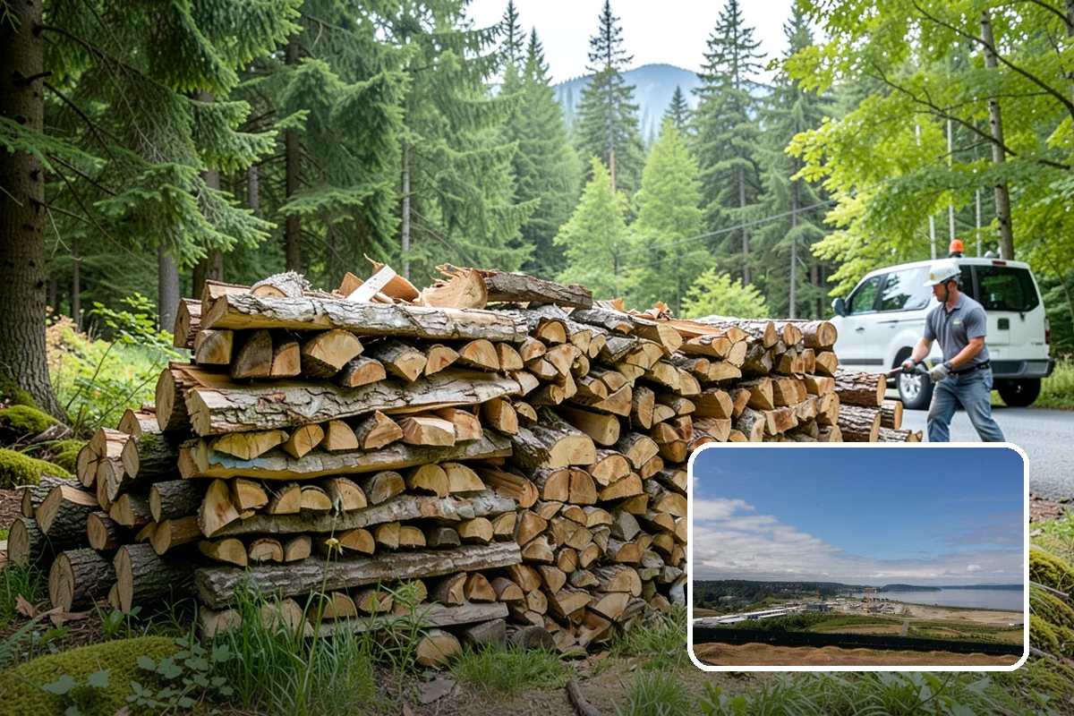 Firewood Quality Inspection in University Place, Pierce County, WA - A complete assessment beyond just moisture
