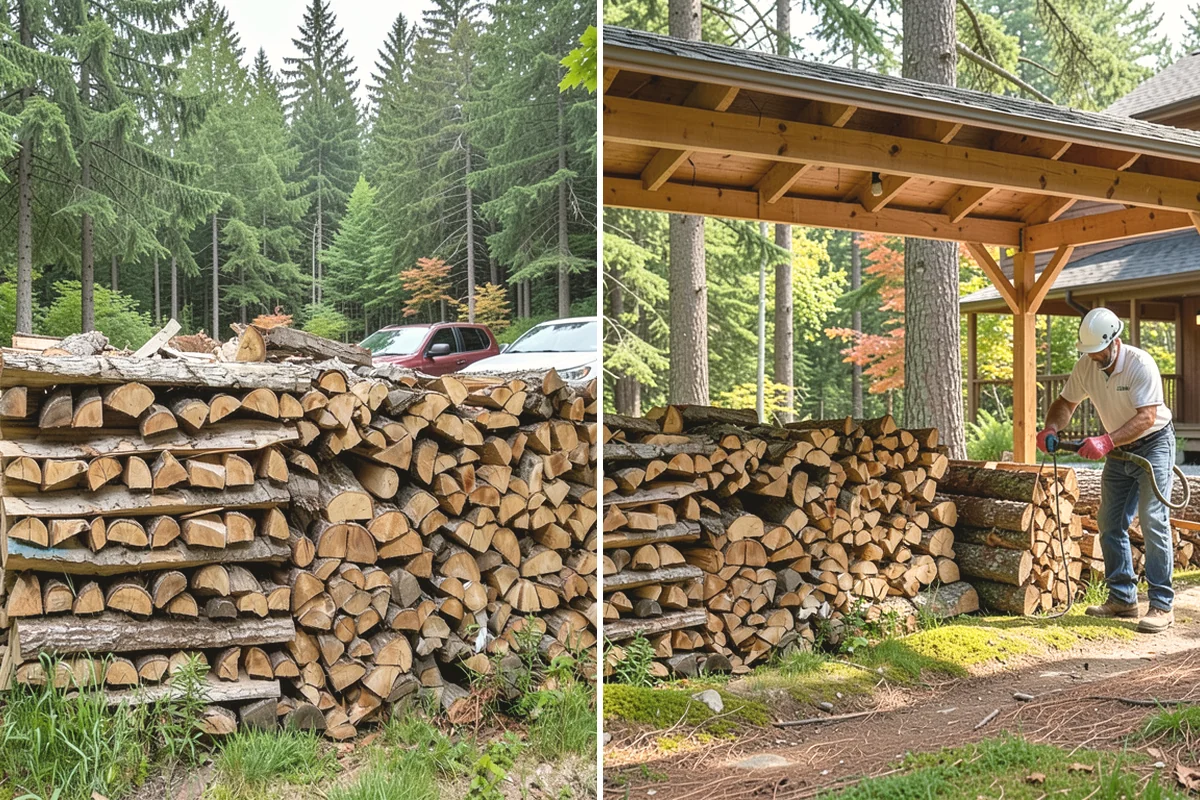 Firewood Quality Inspection in University Place, Pierce County, WA - Arrange an inspection at your location or our yard