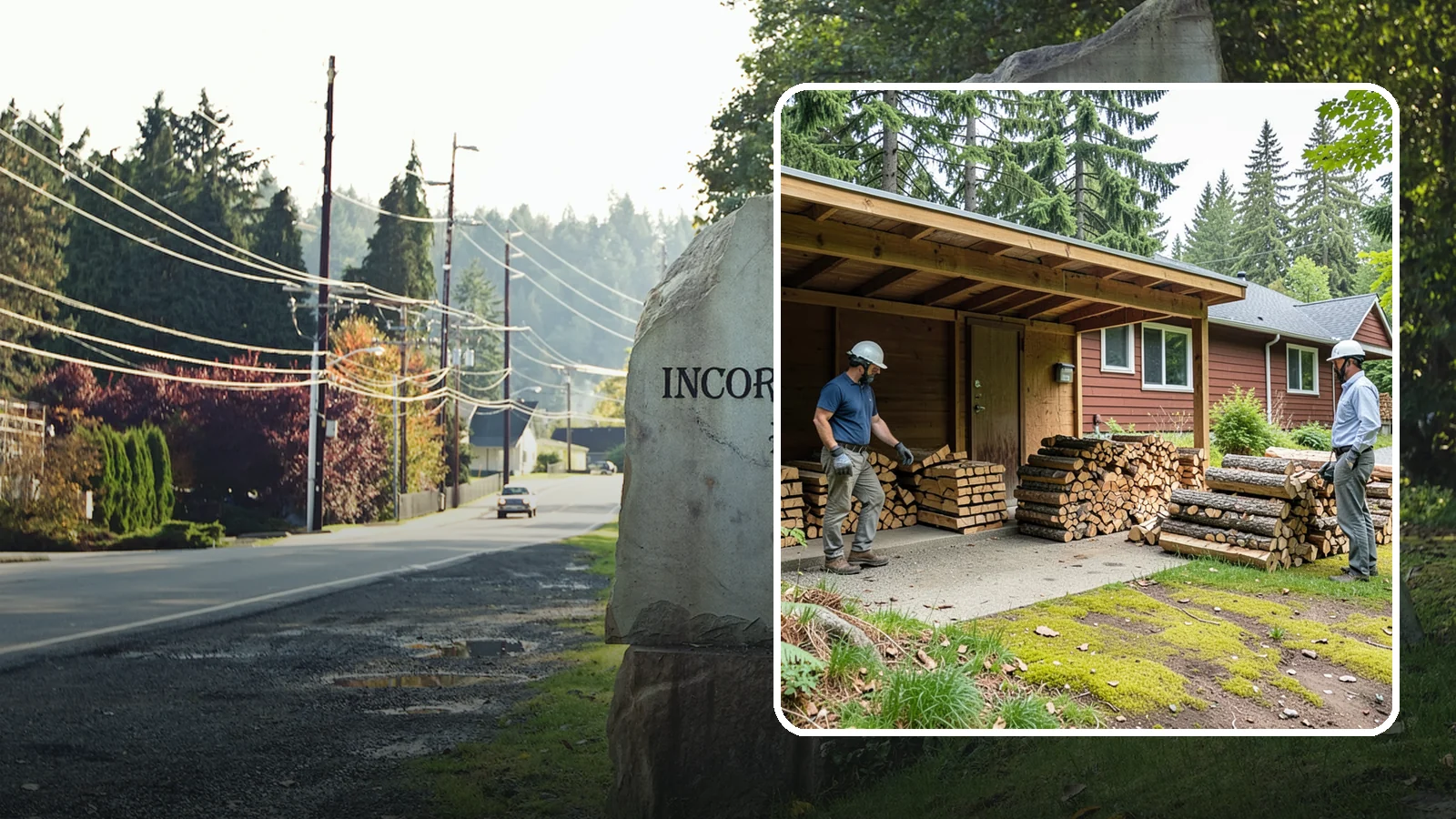 Firewood Quality Inspection in Wilkeson, Pierce County, WA - Our firewood quality inspection evaluates your wood for dryness, sizing, and cleanliness so you get exactly what you paid for.