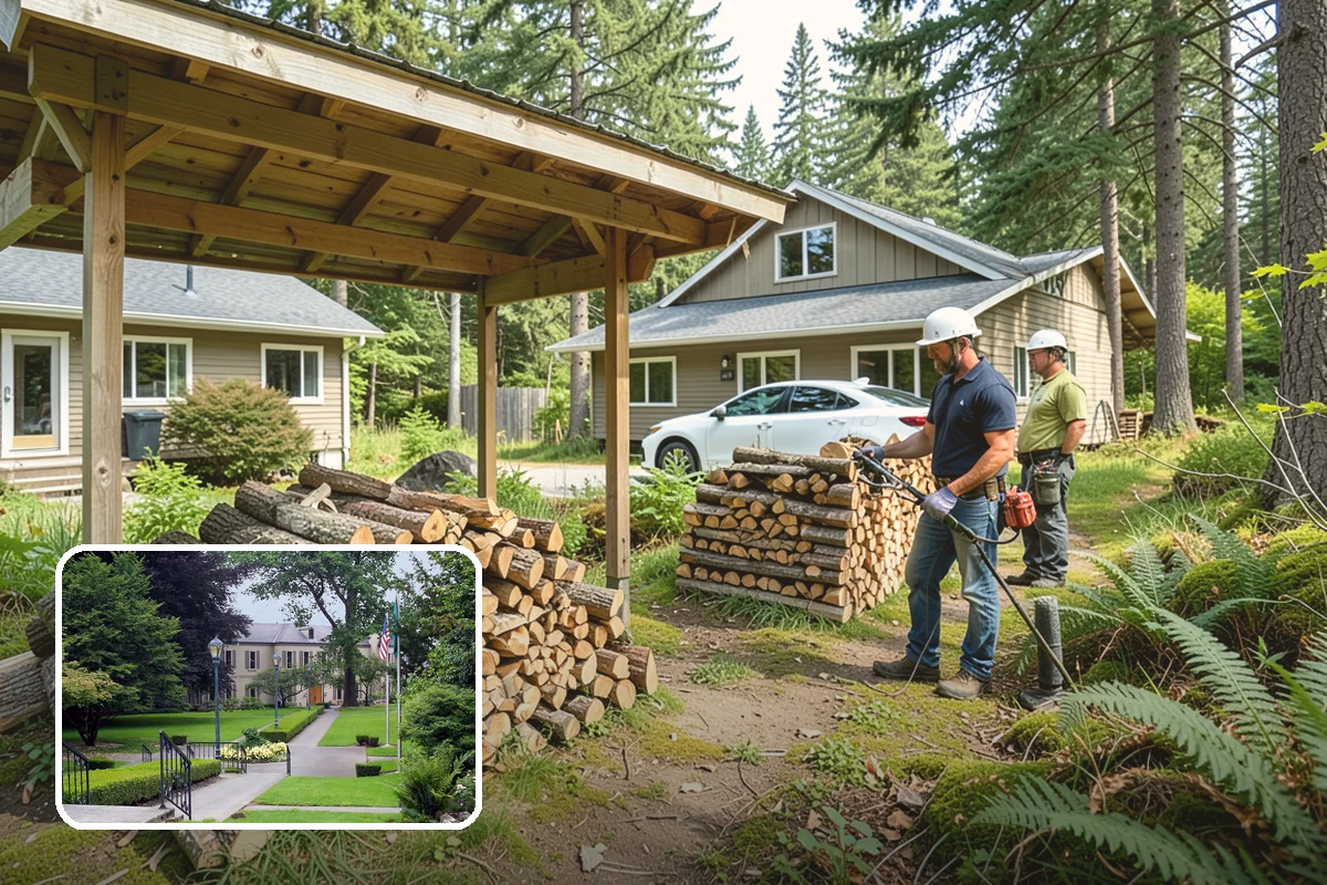 Firewood Quality Inspection in Woodinville, King County, WA - A complete assessment beyond just moisture