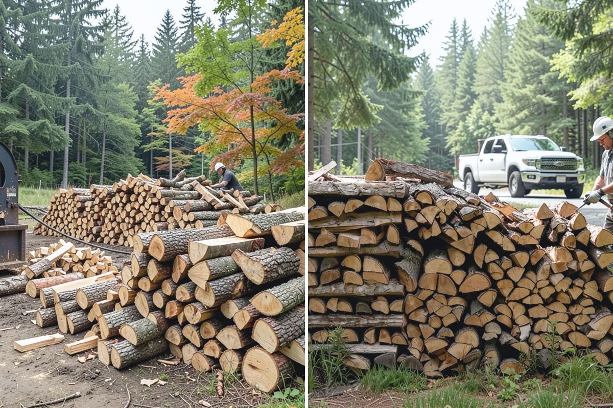 Firewood Quality Inspection in Woodinville, King County, WA - Arrange an inspection at your location or our yard