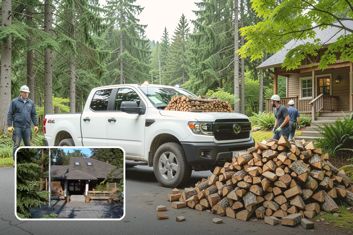 Firewood Quality Inspection in Yarrow Point, King County, WA - A complete assessment beyond just moisture