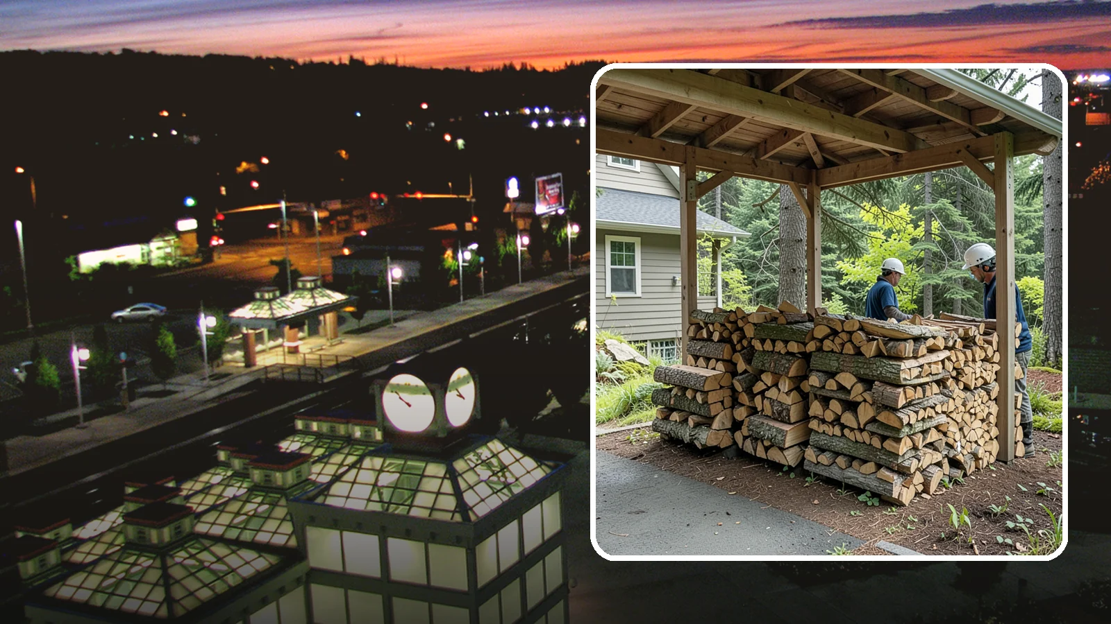 Firewood Racks in Auburn, King County, WA - We supply and set up sturdy firewood racks that keep your wood off the ground and drying properly through wet Pacific Northwest...