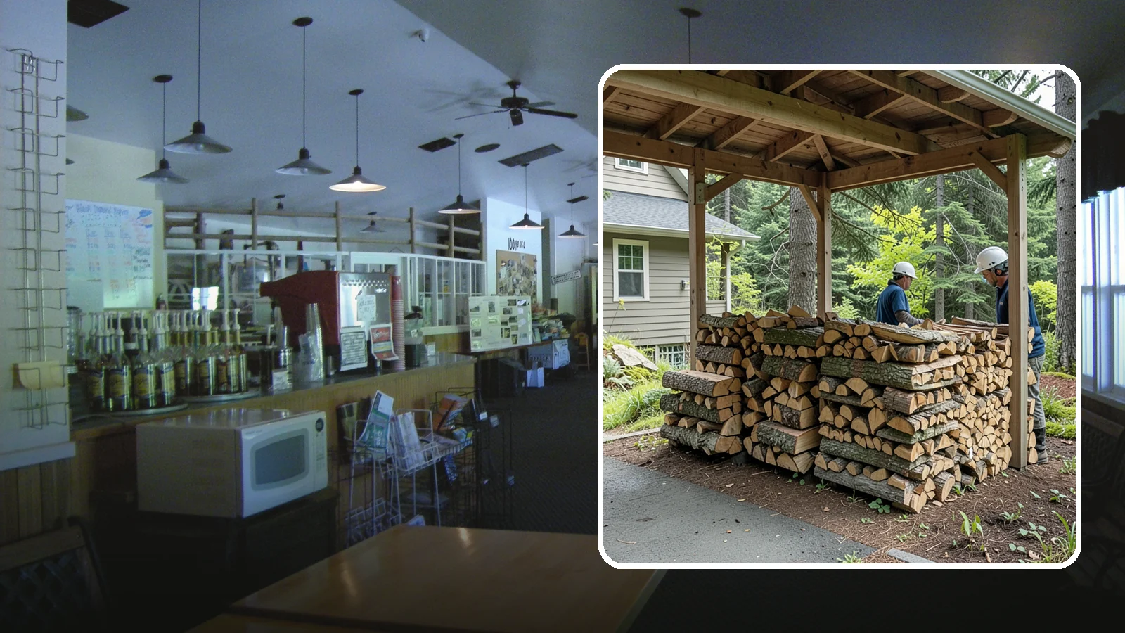 Firewood Racks in Black Diamond, King County, WA - We supply and set up sturdy firewood racks that keep your wood off the ground and drying properly through wet Pacific Northwest...