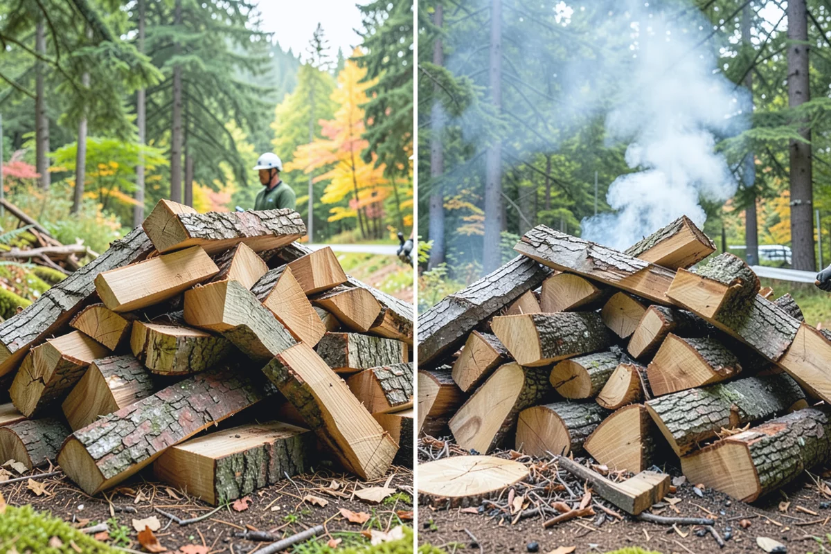Firewood Racks in Bonney Lake, Pierce County, WA - Review your burn volume and available yard space