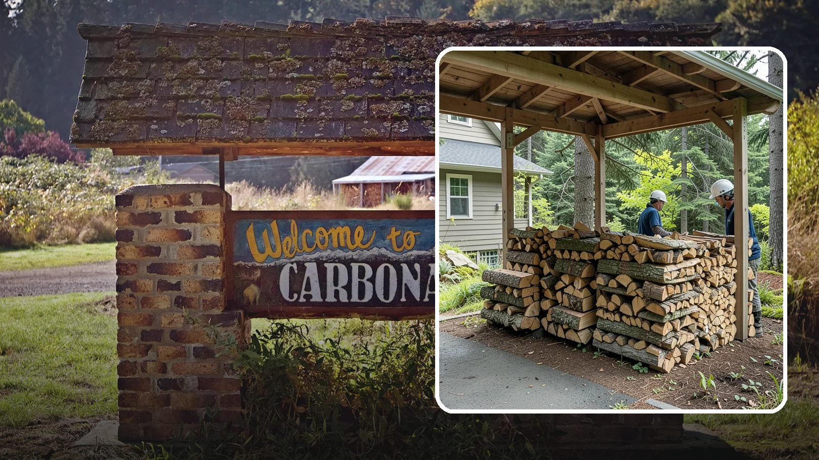 Firewood Racks in Carbonado, Pierce County, WA - We supply and set up sturdy firewood racks that keep your wood off the ground and drying properly through wet Pacific Northwest...
