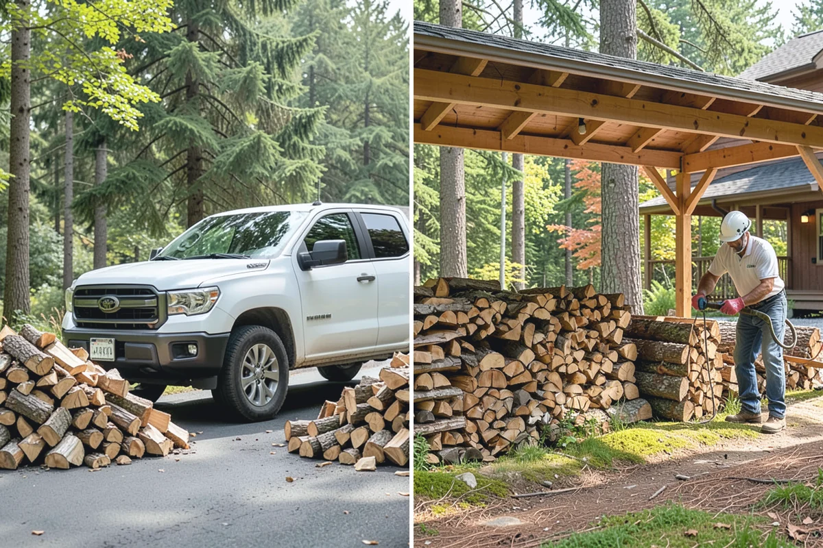 Firewood Racks in Darrington, WA - Review your burn volume and available yard space