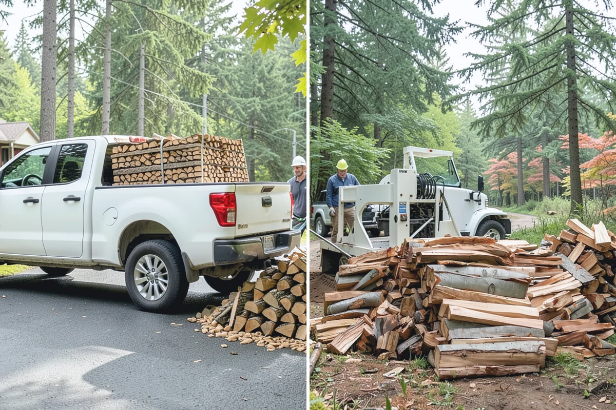 Firewood Racks in Des Moines, King County, WA - Review your burn volume and available yard space