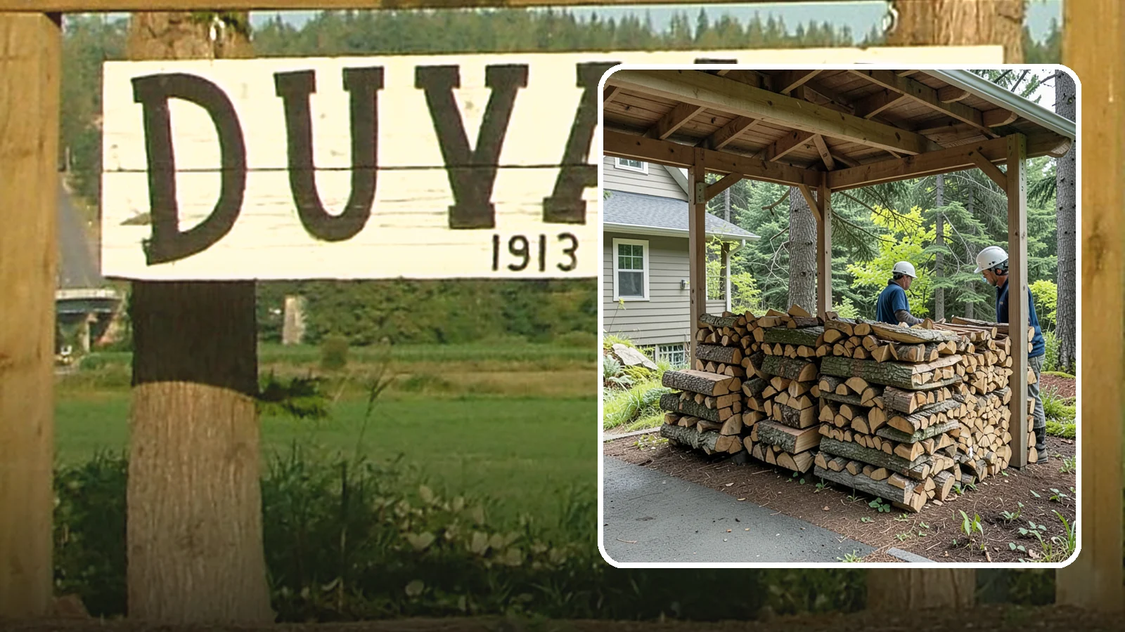 Firewood Racks in Duvall, King County, WA - We supply and set up sturdy firewood racks that keep your wood off the ground and drying properly through wet Pacific Northwest...