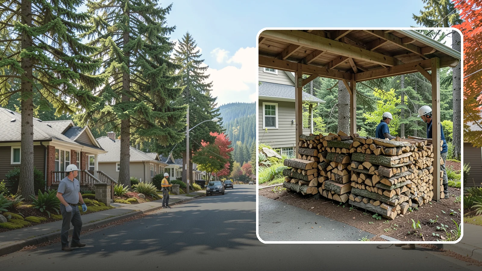 Firewood Racks in Hunts Point, King County, WA - We supply and set up sturdy firewood racks that keep your wood off the ground and drying properly through wet Pacific Northwest...