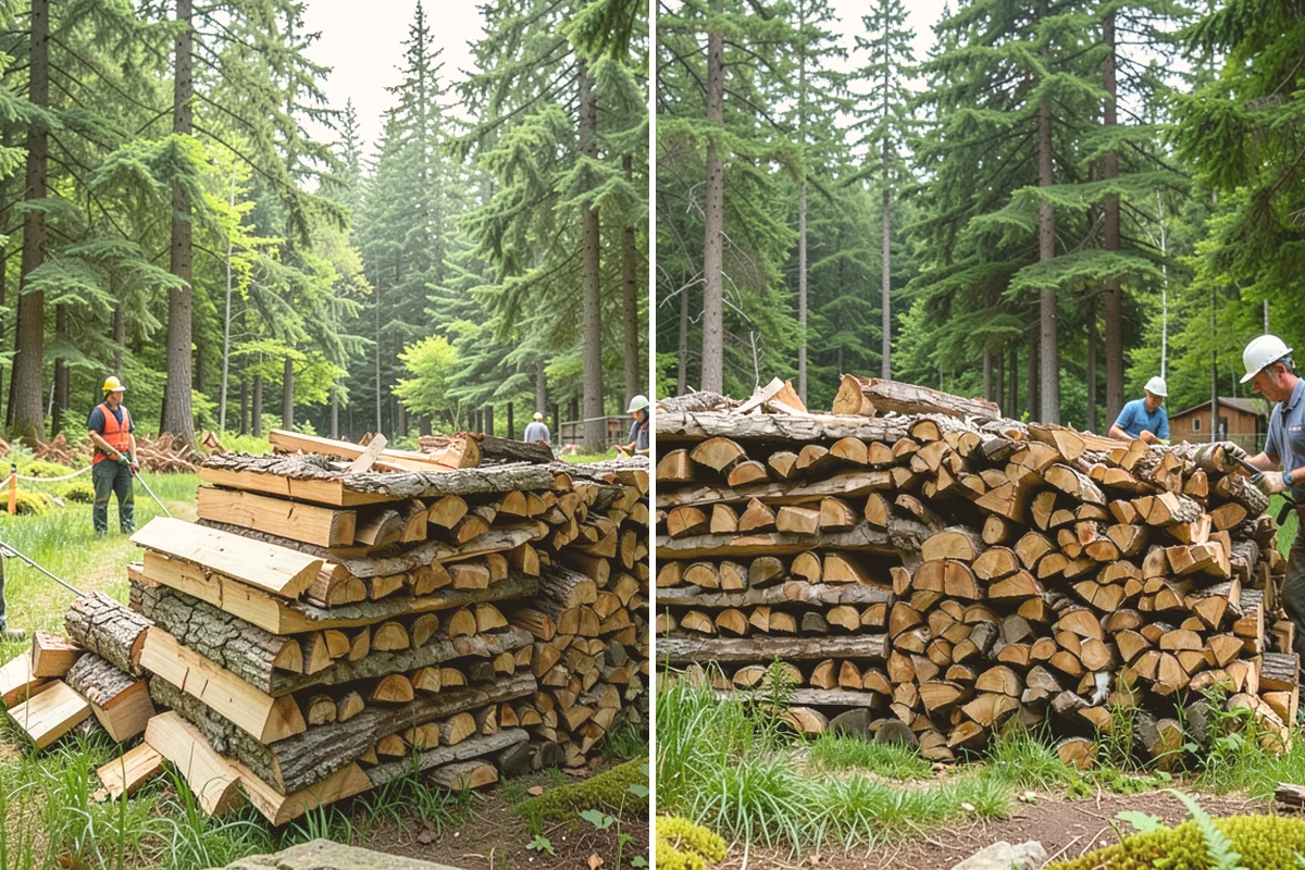 Firewood Racks in Index, Snohomish County, WA - Review your burn volume and available yard space