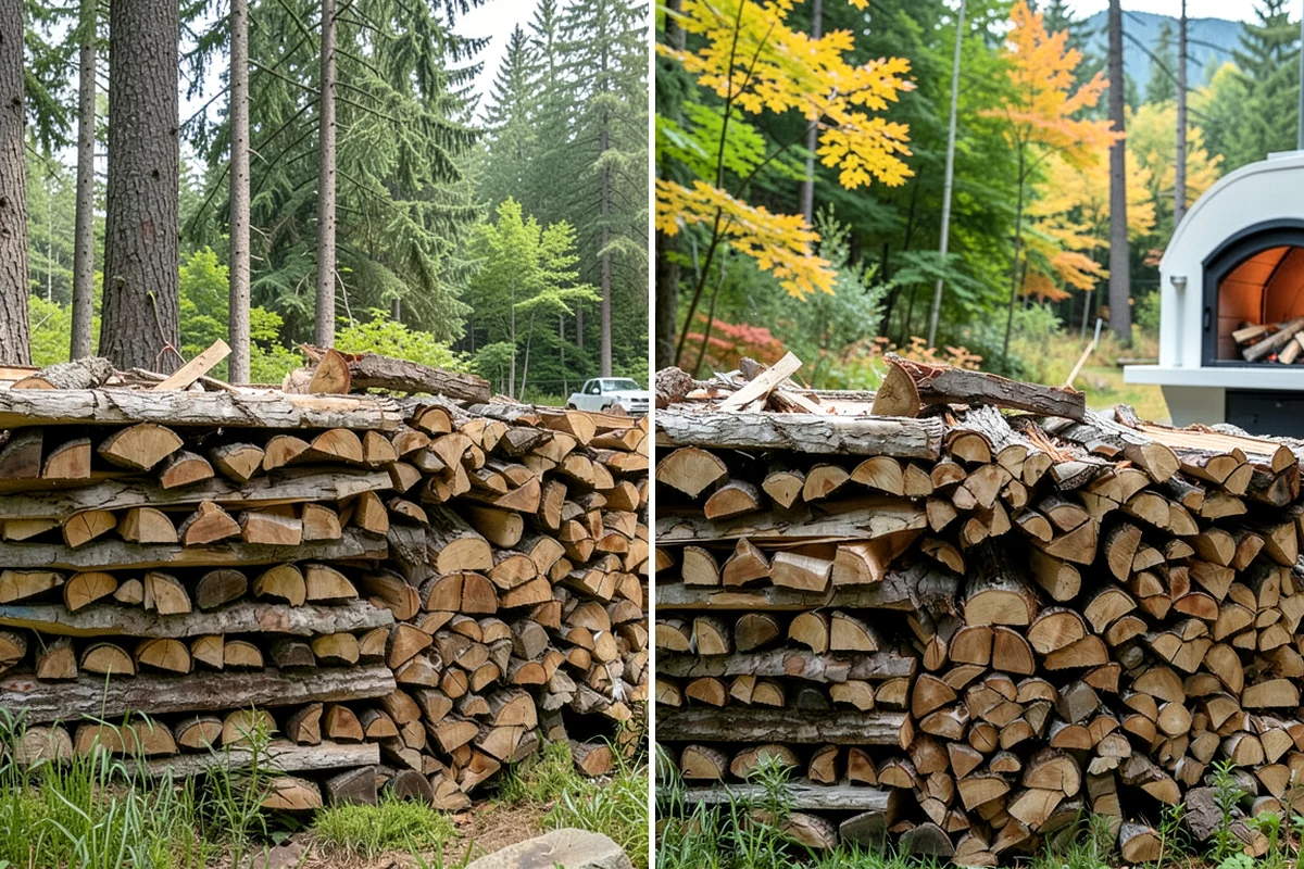 Firewood Racks in Lakewood, Pierce County, WA - Review your burn volume and available yard space