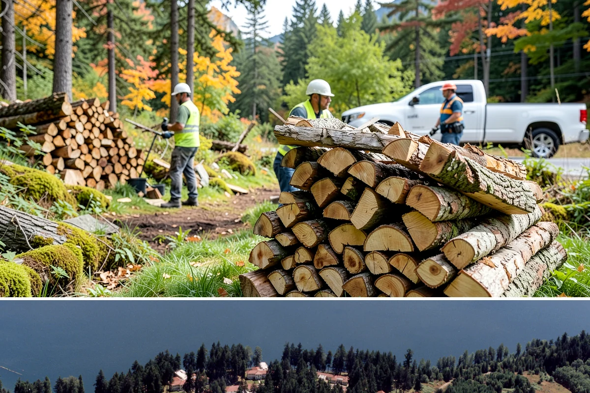 Firewood Racks in Lakewood, Pierce County, WA - Set up a rack in late summer or early fall so wood has a dry base before the rainy season arrives.
