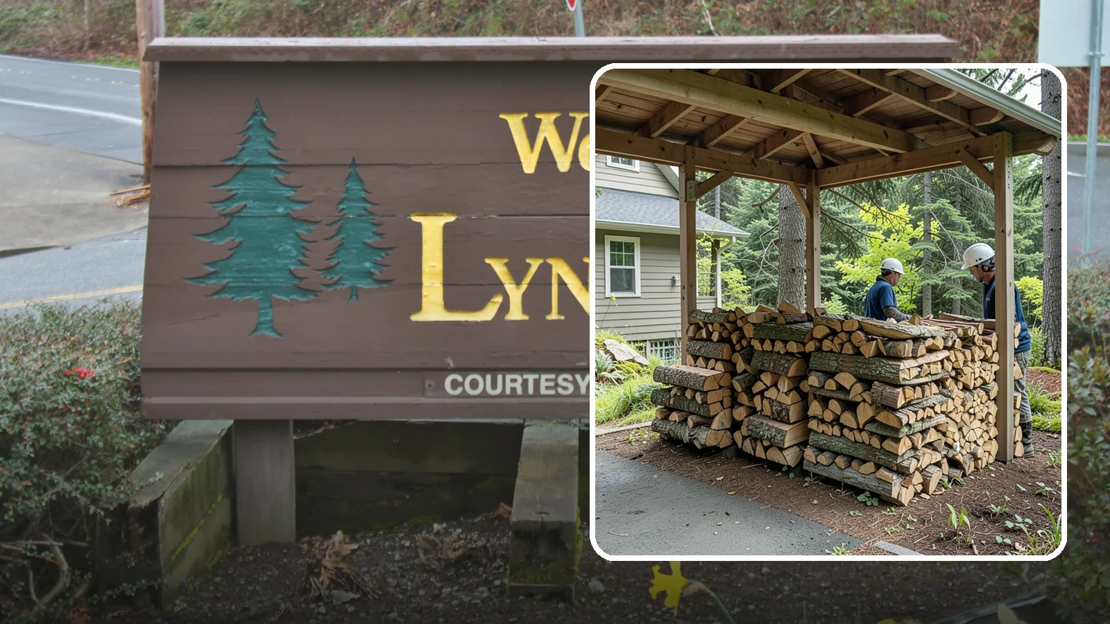 Firewood Racks in Lynnwood, Snohomish County, WA - We supply and set up sturdy firewood racks that keep your wood off the ground and drying properly through wet Pacific Northwest...
