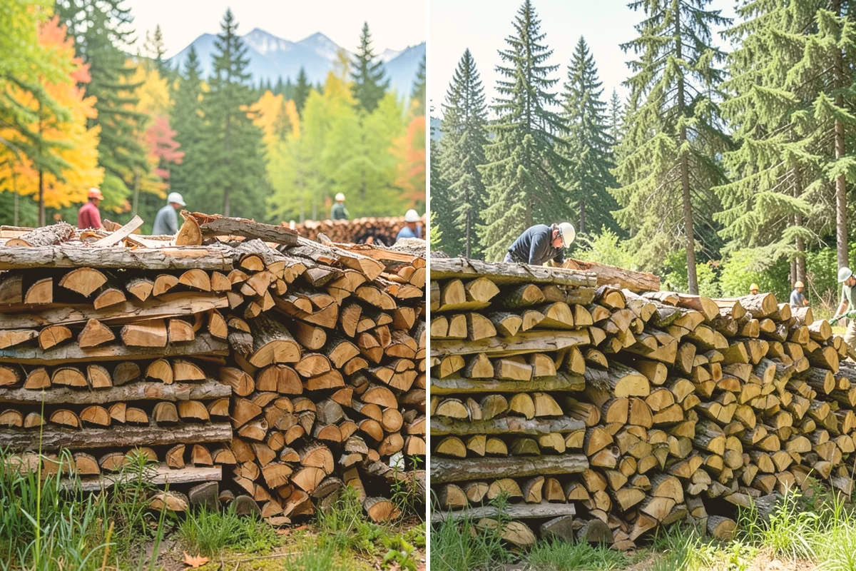 Firewood Racks in Lynnwood, Snohomish County, WA - Review your burn volume and available yard space