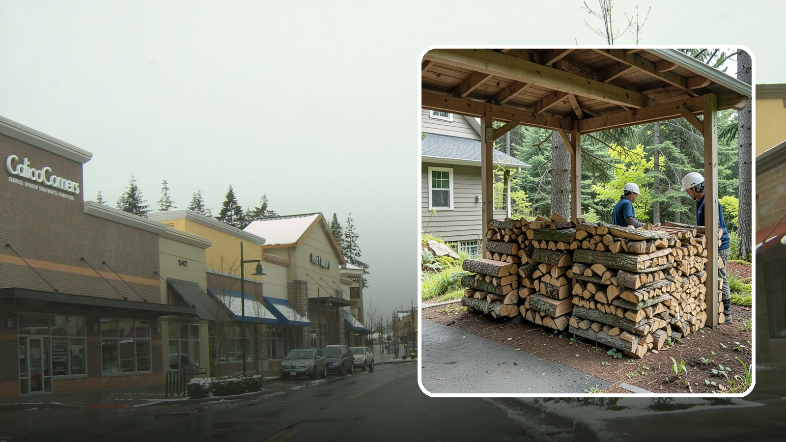 Firewood Racks in Mill Creek, Snohomish County, WA - We supply and set up sturdy firewood racks that keep your wood off the ground and drying properly through wet Pacific Northwest...
