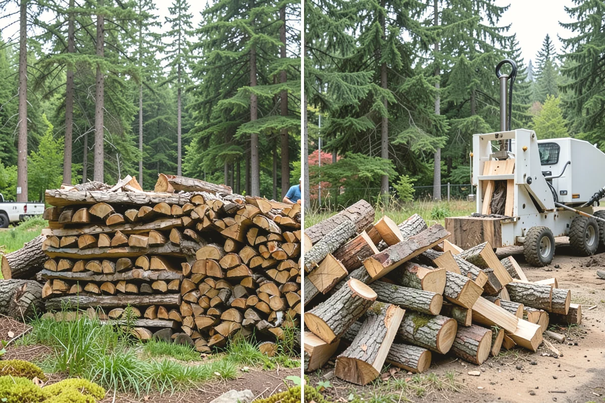 Firewood Racks in Monroe, Snohomish County, WA - Review your burn volume and available yard space