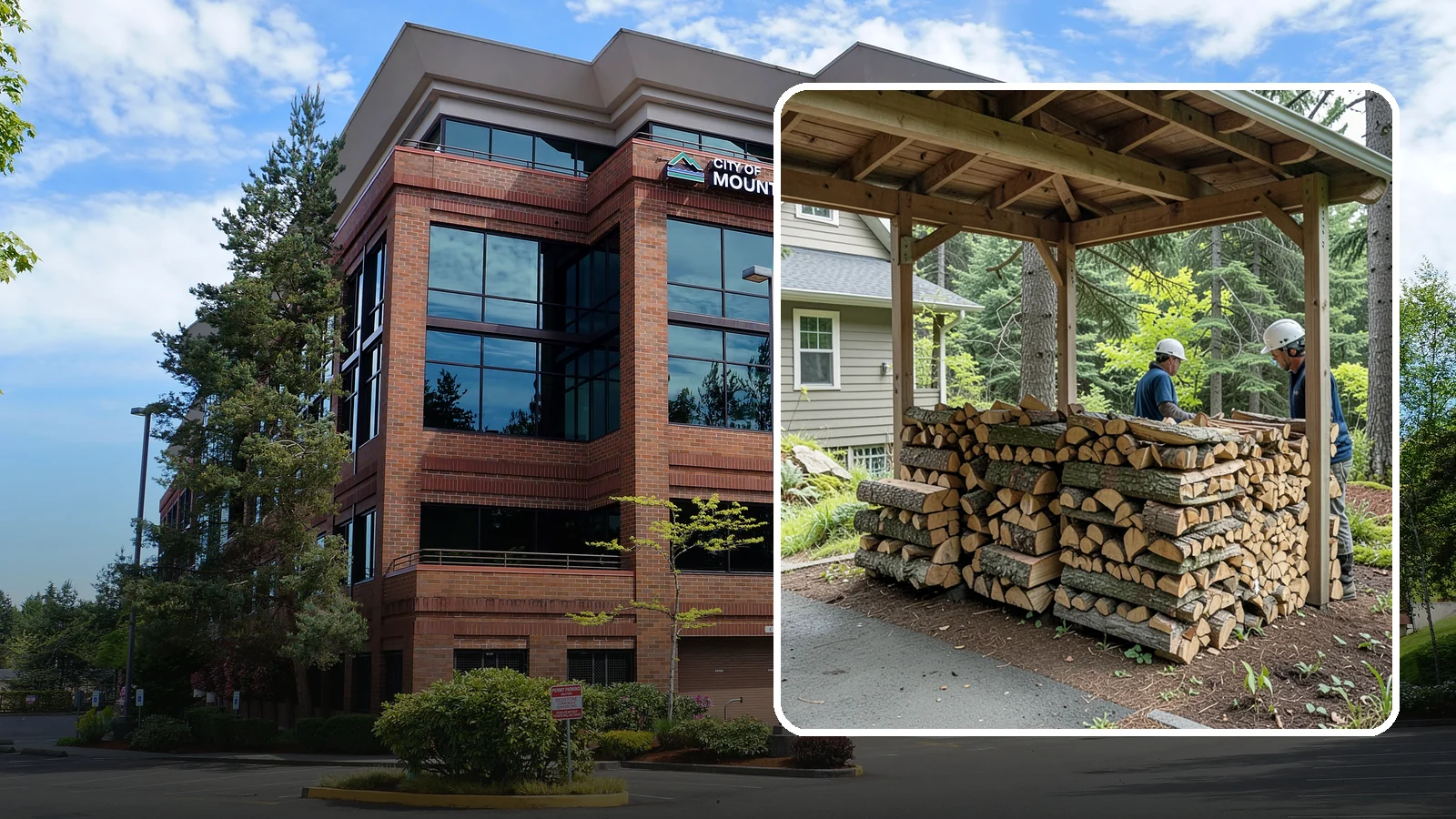 Firewood Racks in Mountlake Terrace, WA - We supply and set up sturdy firewood racks that keep your wood off the ground and drying properly through wet Pacific Northwest...