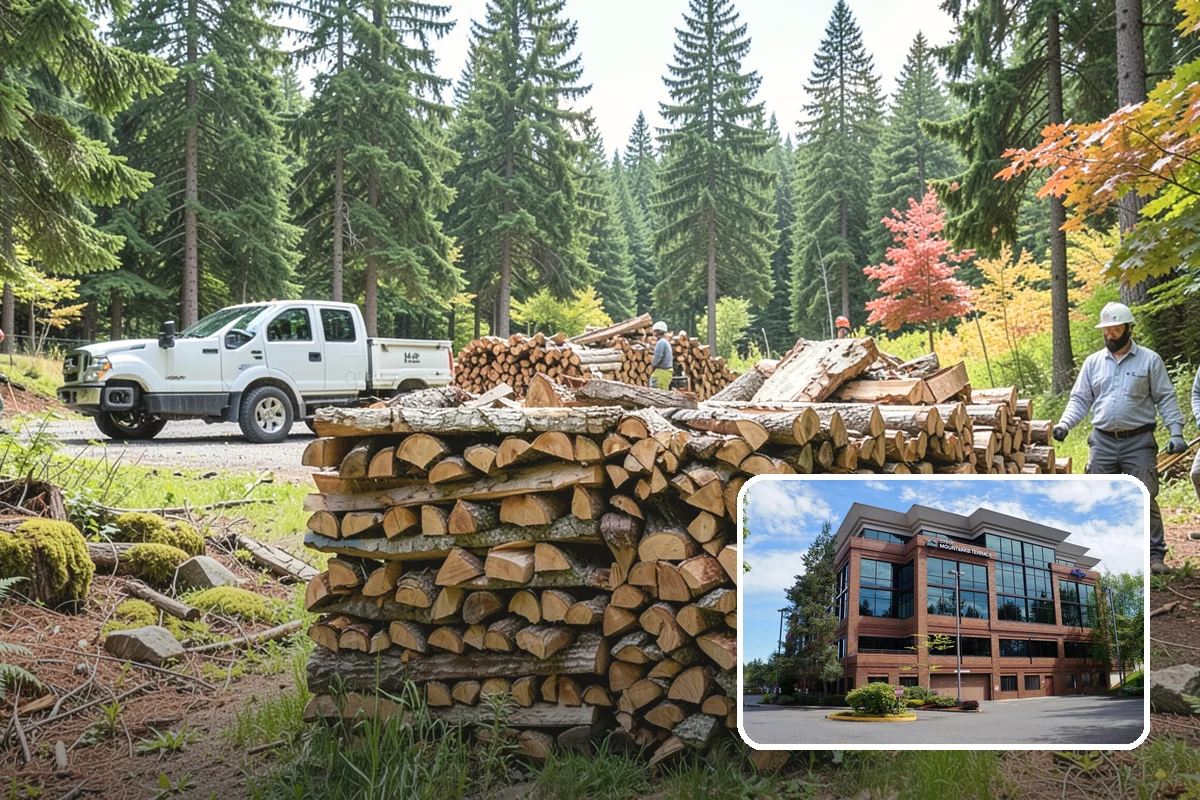 Firewood Racks in Mountlake Terrace, WA - Keeps wood off wet ground so the bottom layer stays dry