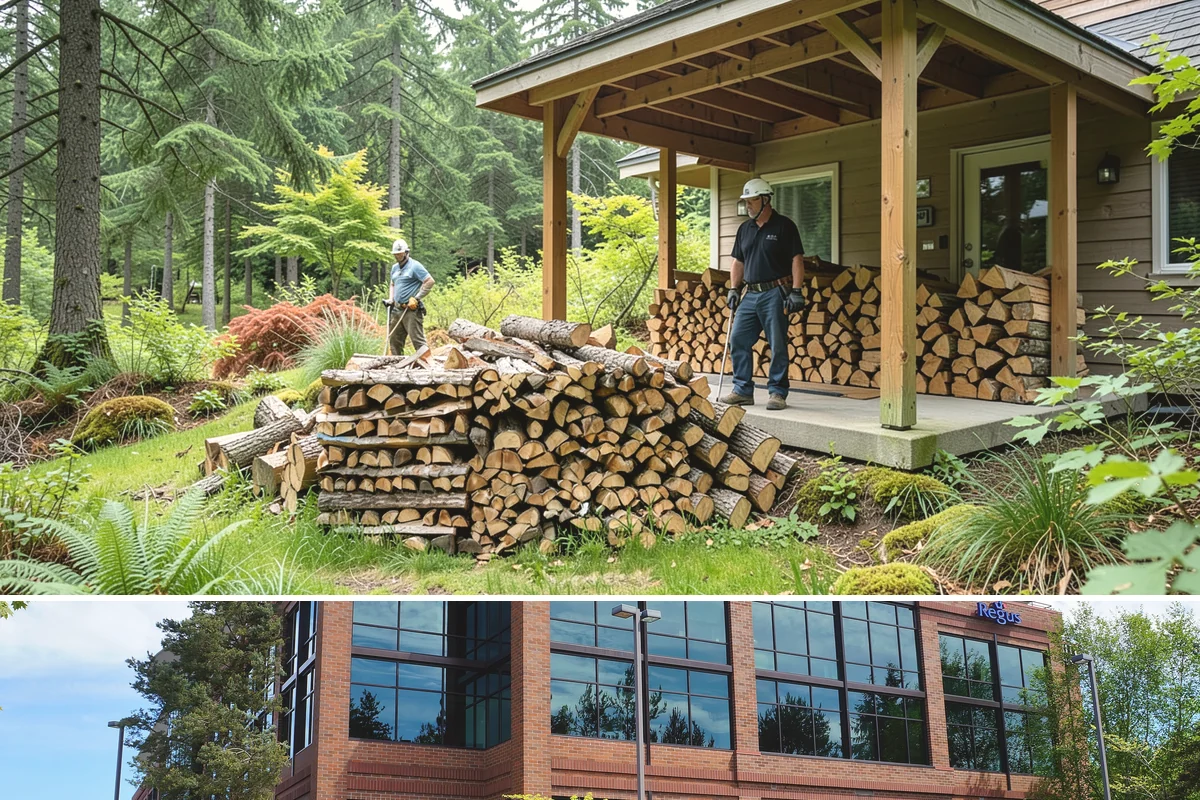 Firewood Racks in Mountlake Terrace, WA - Set up a rack in late summer or early fall so wood has a dry base before the rainy season arrives.