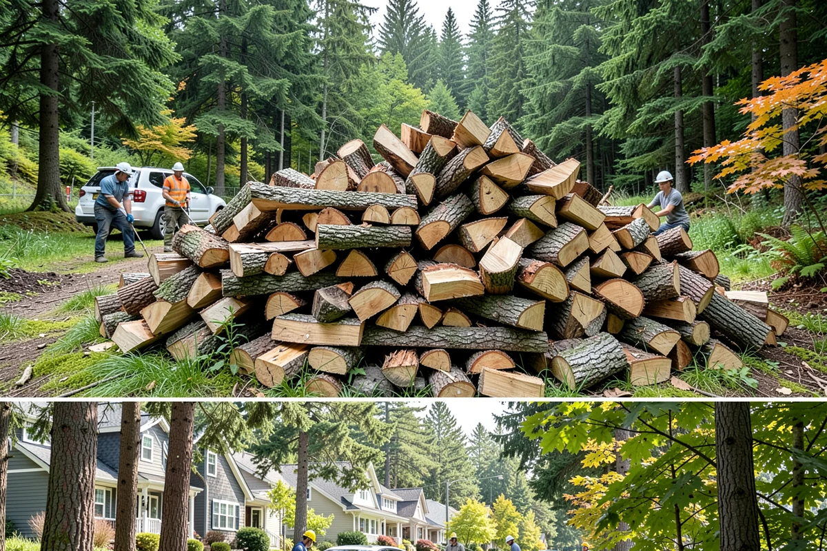 Firewood Racks in Normandy Park, King County, WA - Set up a rack in late summer or early fall so wood has a dry base before the rainy season arrives.