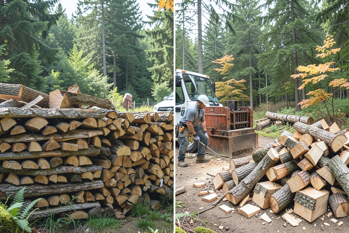 Firewood Racks in Renton, King County, WA - Review your burn volume and available yard space