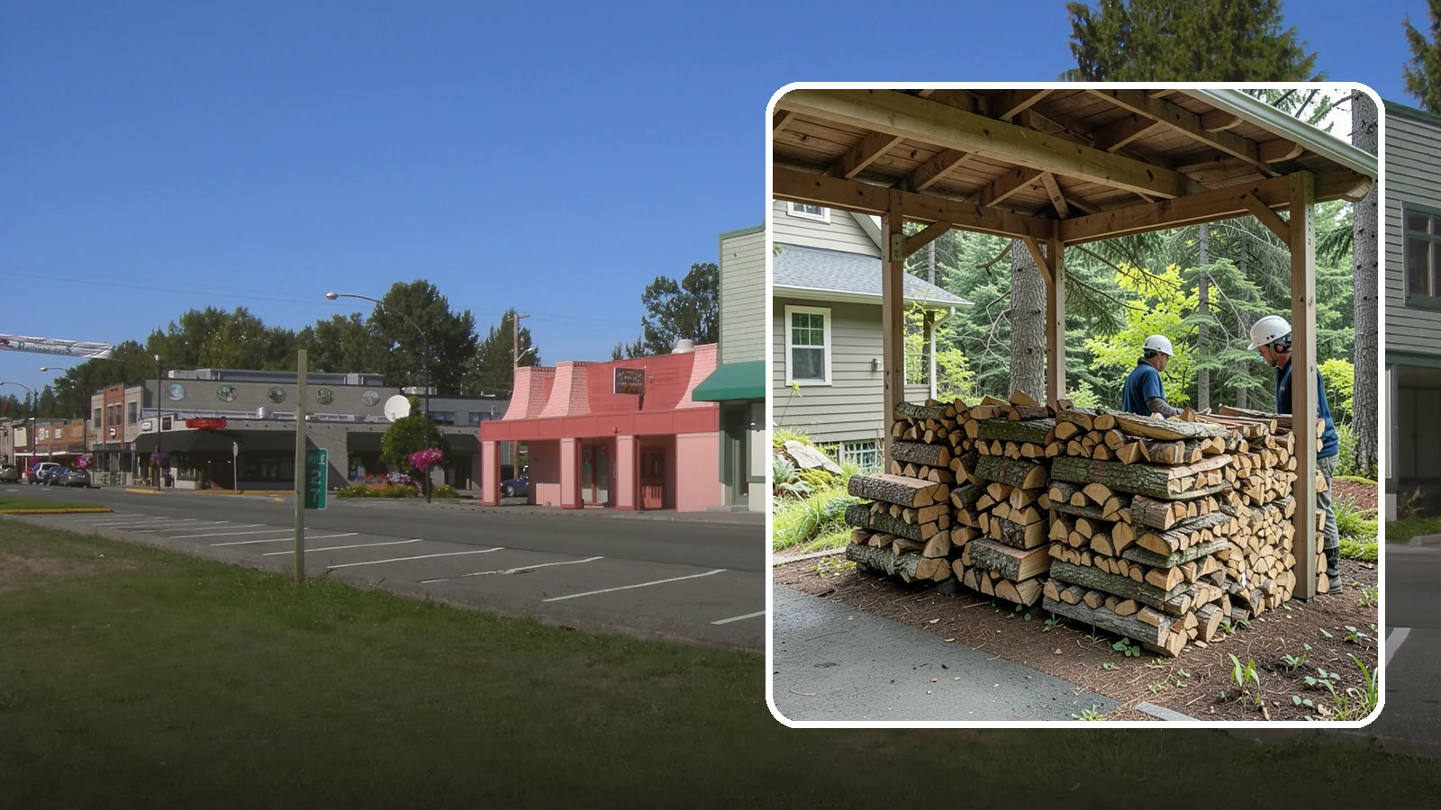 Firewood Racks in Snoqualmie, King County, WA - We supply and set up sturdy firewood racks that keep your wood off the ground and drying properly through wet Pacific Northwest...