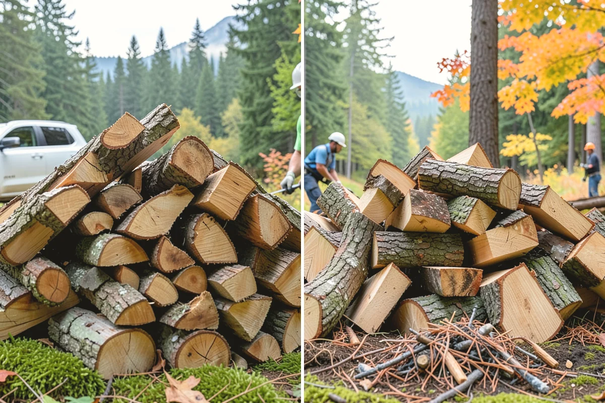 Firewood Racks in University Place, Pierce County, WA - Review your burn volume and available yard space