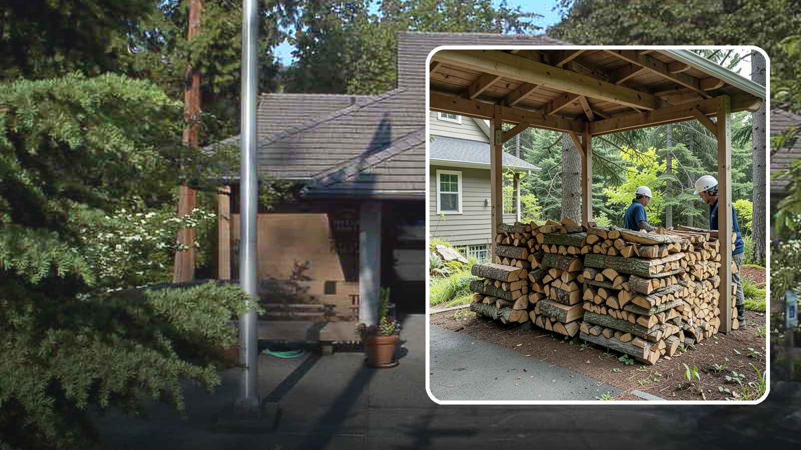 Firewood Racks in Yarrow Point, King County, WA - We supply and set up sturdy firewood racks that keep your wood off the ground and drying properly through wet Pacific Northwest...