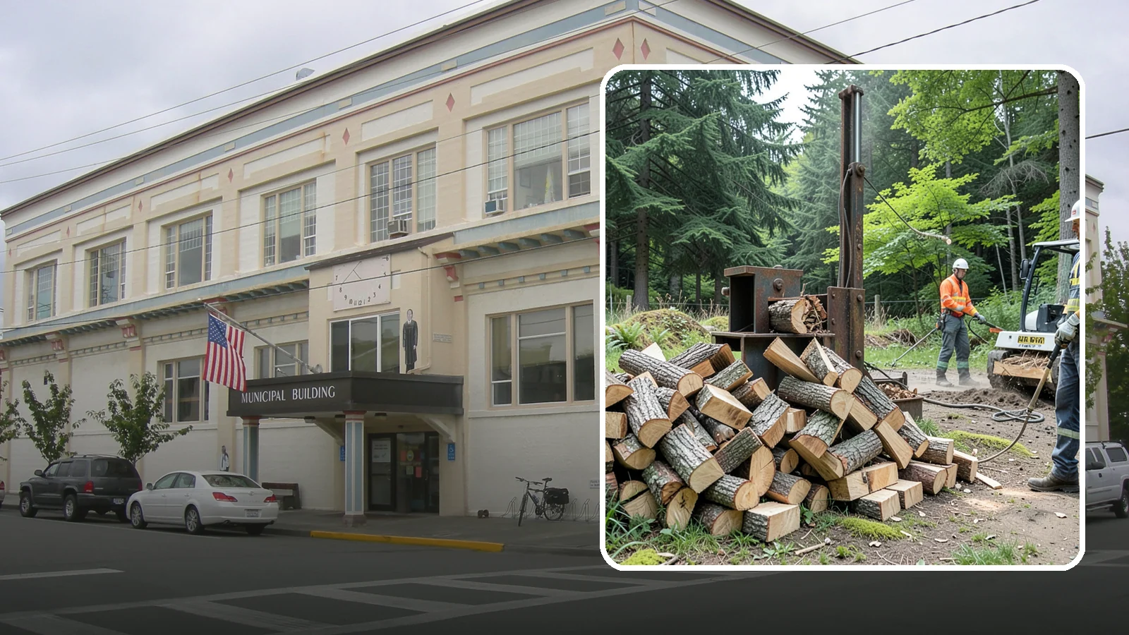 Firewood Recycling in Anacortes, Skagit County, WA - We recover and recycle wood waste into usable firewood instead of sending it to the landfill.