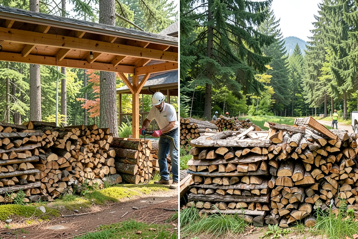 Firewood Recycling in Arlington, Snohomish County, WA - We evaluate your wood waste for reuse