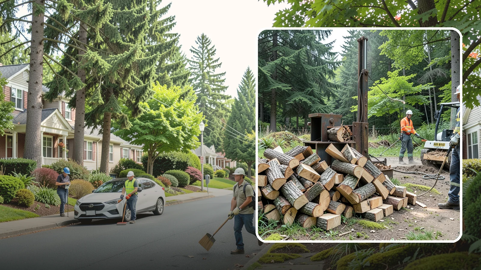 Firewood Recycling in Beaux Arts Village, King County, WA - We recover and recycle wood waste into usable firewood instead of sending it to the landfill.