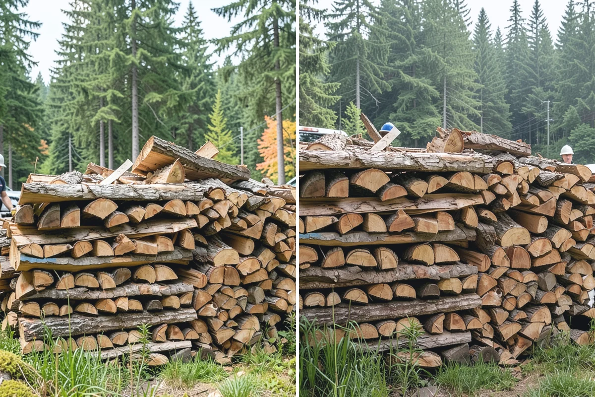 Firewood Recycling in Beaux Arts Village, King County, WA - We evaluate your wood waste for reuse