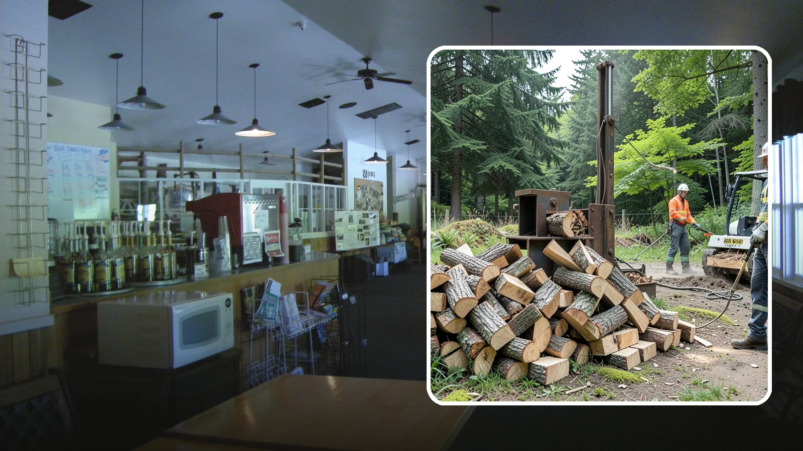 Firewood Recycling in Black Diamond, King County, WA - We recover and recycle wood waste into usable firewood instead of sending it to the landfill.
