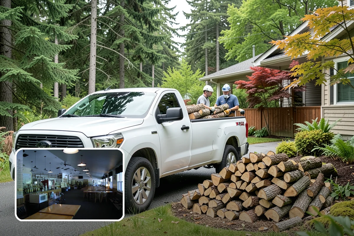 Firewood Recycling in Black Diamond, King County, WA - Keeps usable wood out of the landfill