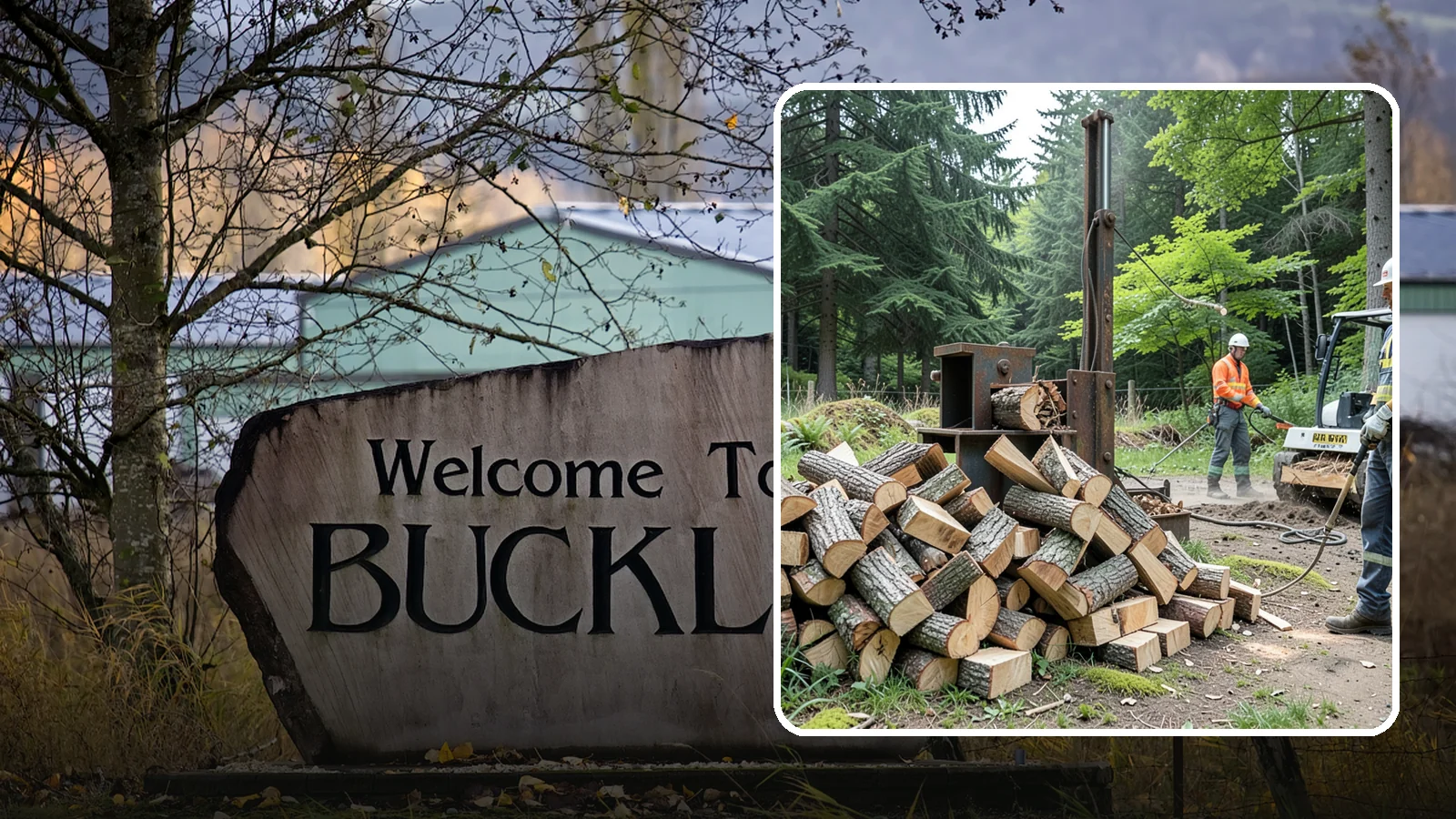 Firewood Recycling in Buckley, Pierce County, WA - We recover and recycle wood waste into usable firewood instead of sending it to the landfill.