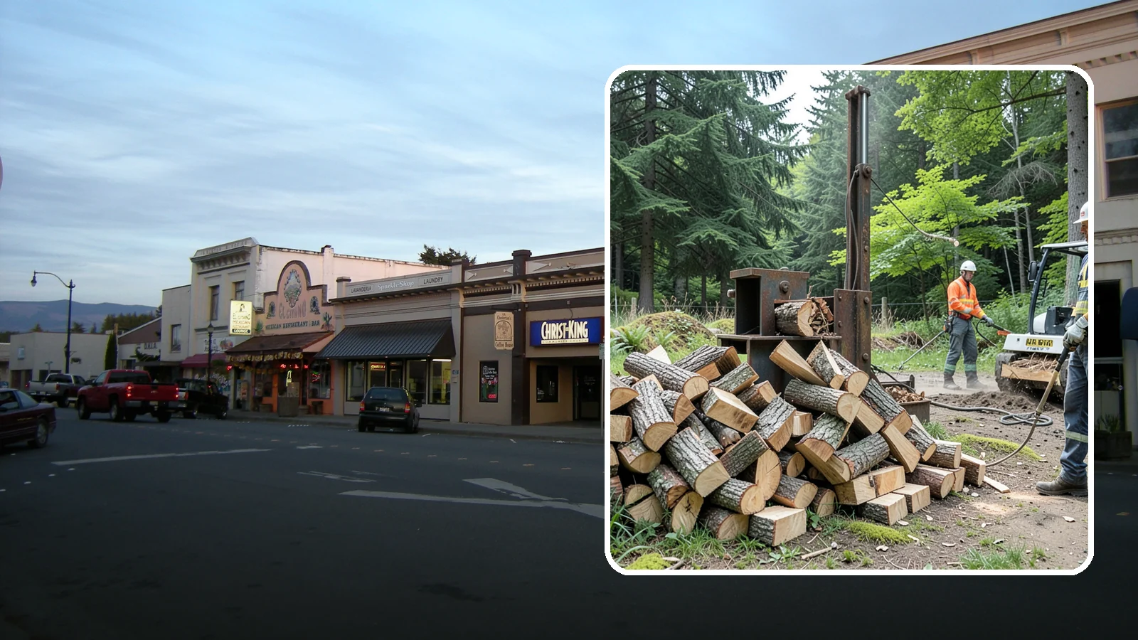 Firewood Recycling in Burlington, Skagit County, WA - We recover and recycle wood waste into usable firewood instead of sending it to the landfill.