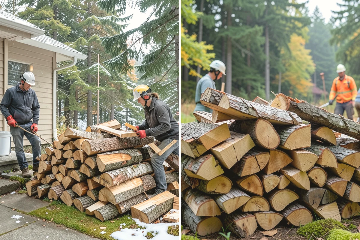 Firewood Recycling in Burlington, Skagit County, WA - We evaluate your wood waste for reuse