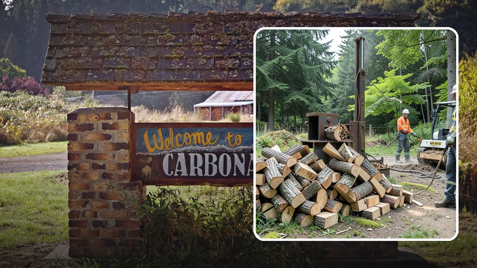 Firewood Recycling in Carbonado, Pierce County, WA - We recover and recycle wood waste into usable firewood instead of sending it to the landfill.