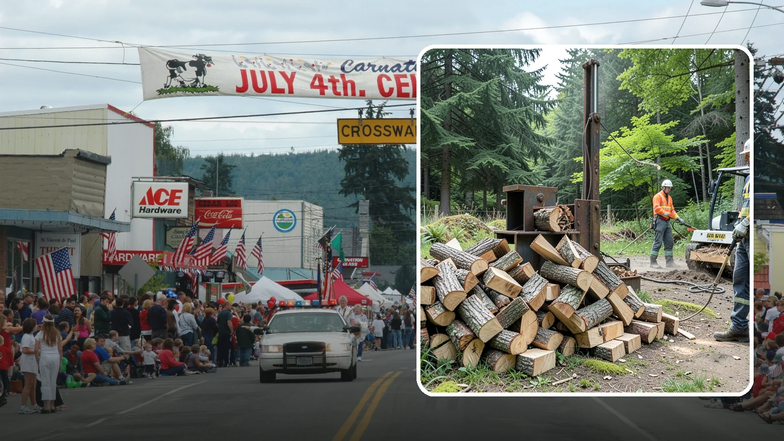 Firewood Recycling in Carnation, King County, WA - We recover and recycle wood waste into usable firewood instead of sending it to the landfill.