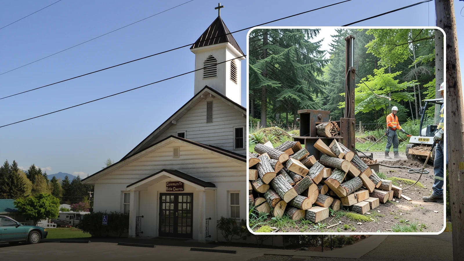 Firewood Recycling in Concrete, Skagit County, WA - We recover and recycle wood waste into usable firewood instead of sending it to the landfill.