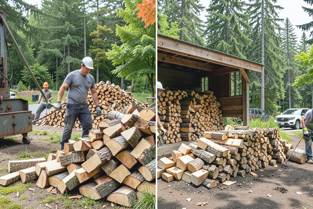 Firewood Recycling in Coupeville, Island County, WA - We evaluate your wood waste for reuse