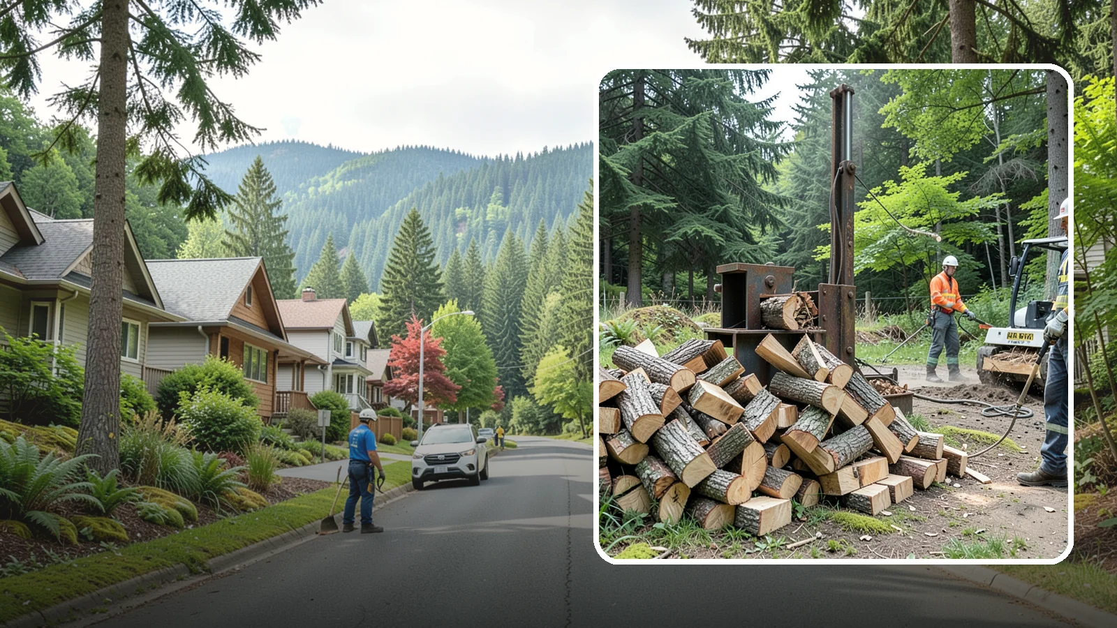 Firewood Recycling in Darrington, Snohomish County, WA - We recover and recycle wood waste into usable firewood instead of sending it to the landfill.