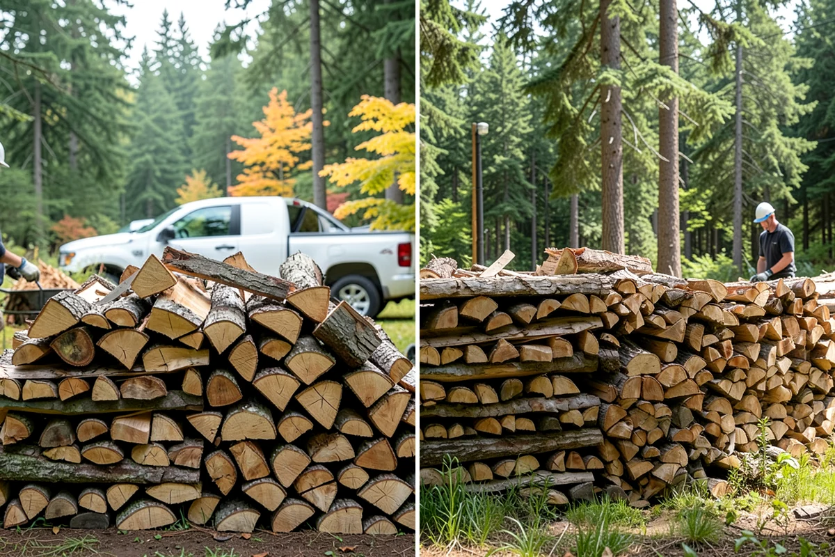 Firewood Recycling in DuPont, Pierce County, WA - We evaluate your wood waste for reuse