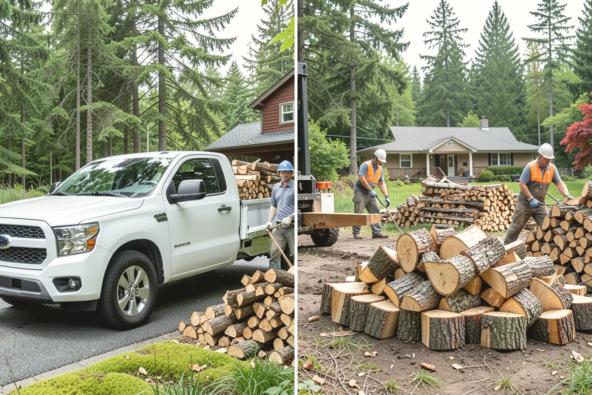 Firewood Recycling in Duvall, King County, WA - We evaluate your wood waste for reuse