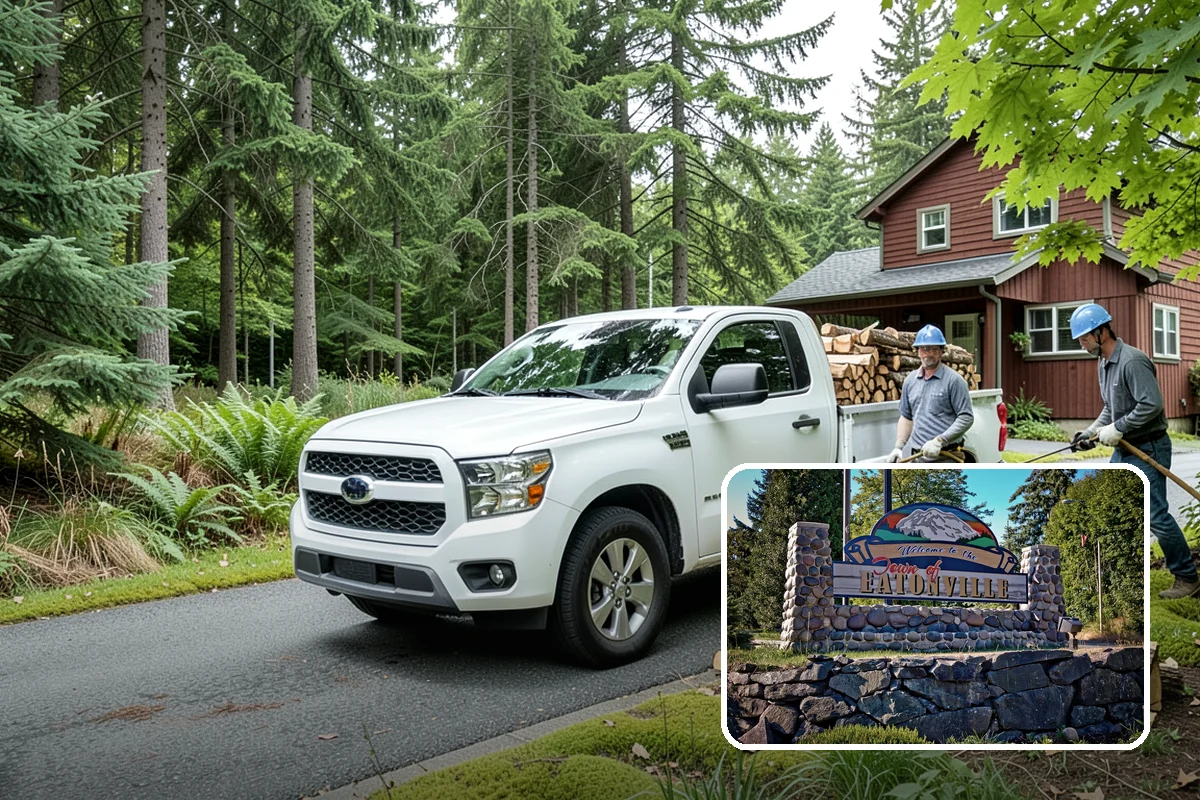 Firewood Recycling in Eatonville, Pierce County, WA - Keeps usable wood out of the landfill