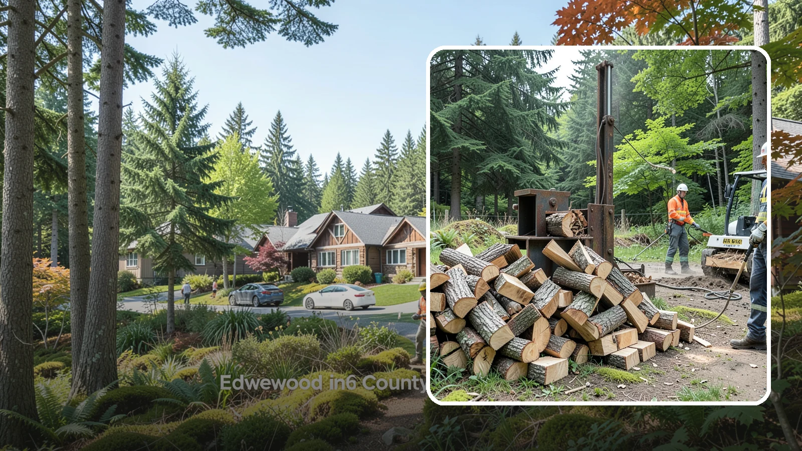 Firewood Recycling in Edgewood, WA - We recover and recycle wood waste into usable firewood instead of sending it to the landfill.