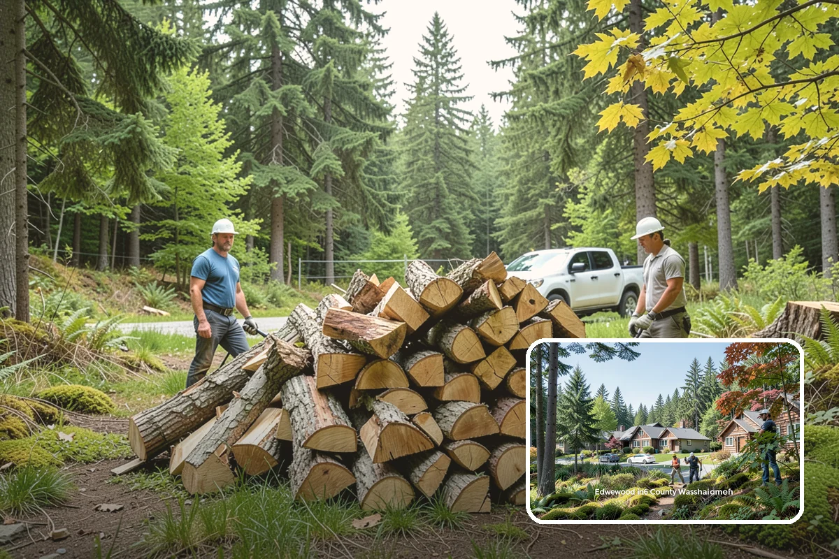 Firewood Recycling in Edgewood, WA - Keeps usable wood out of the landfill