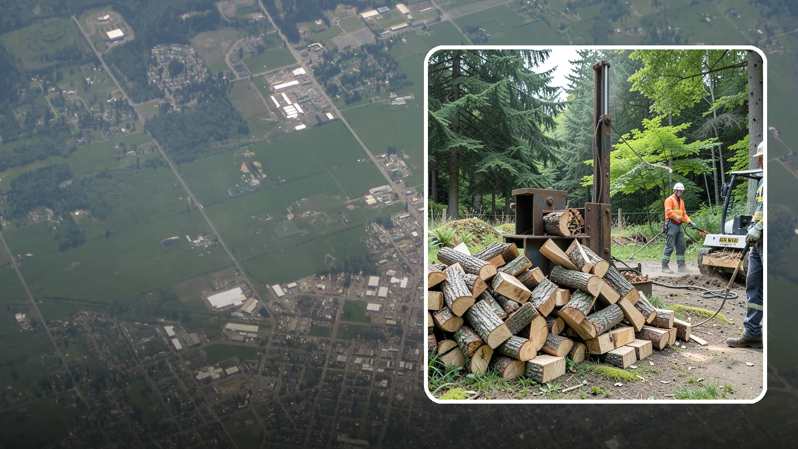 Firewood Recycling in Enumclaw, King County, WA - We recover and recycle wood waste into usable firewood instead of sending it to the landfill.