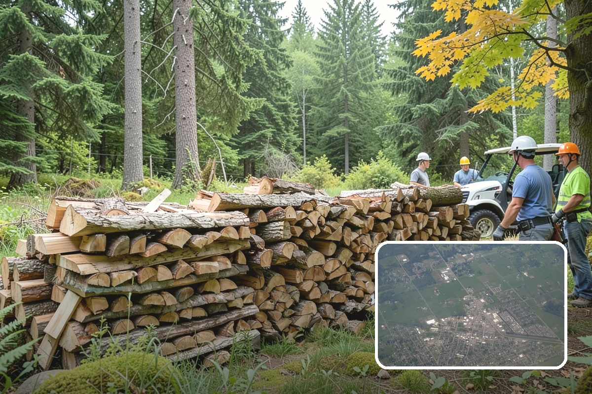Firewood Recycling in Enumclaw, King County, WA - Keeps usable wood out of the landfill